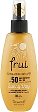 Духи, Парфюмерия, косметика Солнцезащитный спрей - Frui Sunny Day Sun filter Uvinul A Plus B Antioxidant System Vit C + Vit E SPF 50