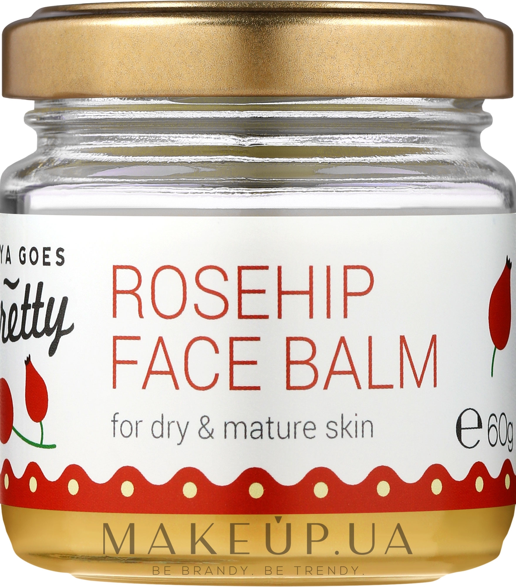 Бальзам для обличчя із шипшиною - Zoya Goes Rosehip Face Balm — фото 60g
