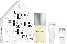 Духи, Парфюмерия, косметика Issey Miyake LEau DIssey Pour Homme - Набор (edt/125ml + sh/gel/75ml + a/sh/balm/50ml)