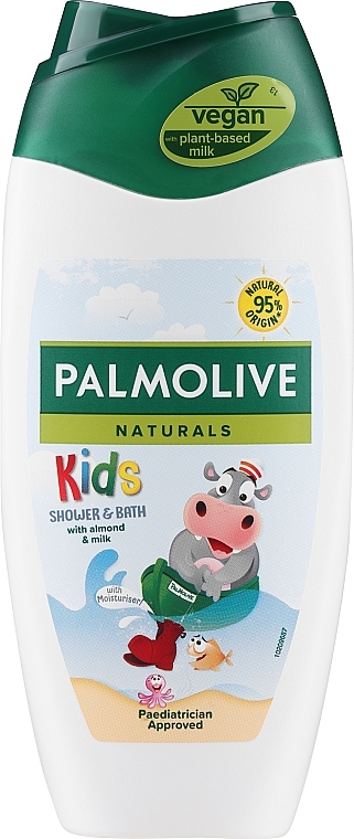 Дитяче мило для душу, бегемот - Palmolive Naturals  Kids — фото N1