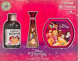 Corine De Farme Princess - Набор (edt/30ml + sh/gel/300ml + acc/1pc) — фото N1