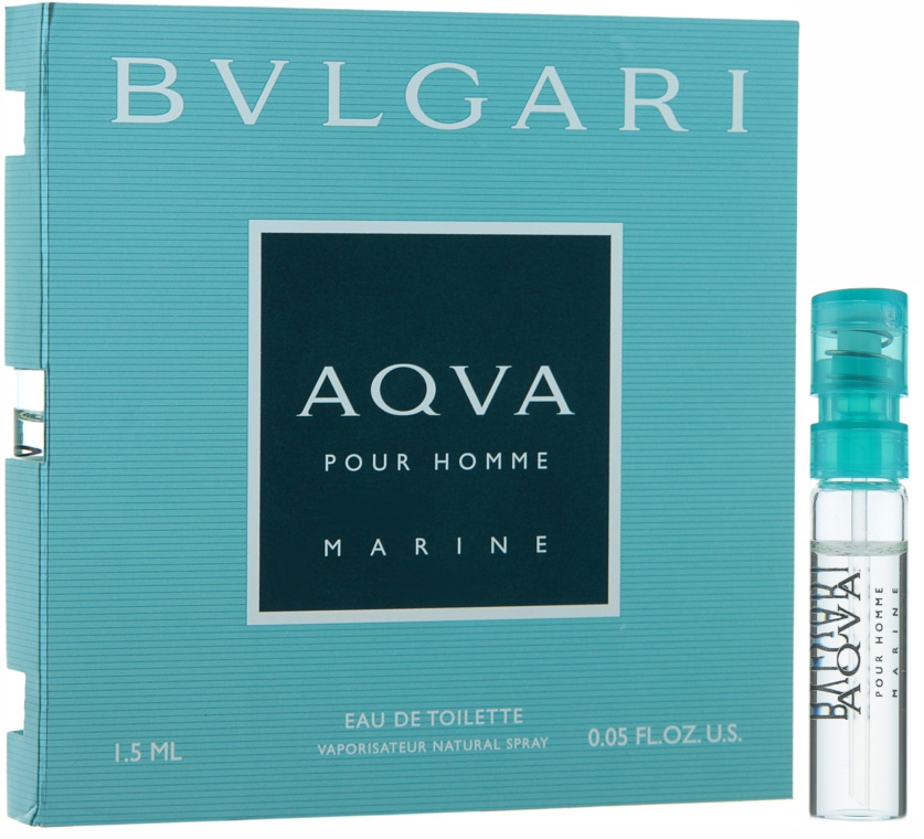 Bvlgari Aqva Pour Homme Marine - Туалетная вода (пробник)