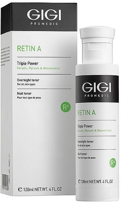 Активный обновляющий тонер для лица с ретинолом - Gigi Retin A Overnight Toner — фото N1