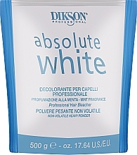 Парфумерія, косметика Порошок для знебарвлення волосся, білий - Dikson Absolute White