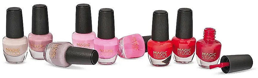 Набір лаків для нігтів - Magic Studio Beauty Colors 9 Nail Polish Set — фото N2