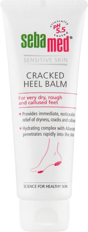 Бальзам против трещин на ступнях - Sebamed Sensitive Skin Cracked Heel Balm — фото N2