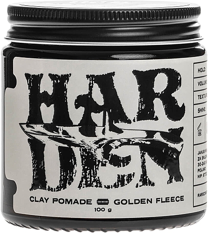 Глина для укладання волосся сильної фіксації - RareCraft Clay Pomade Harden — фото N1