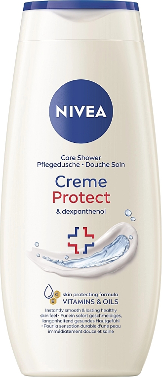 Гель для душа - NIVEA Creme Protect & Dexpantenol Pure Care Shower — фото N1