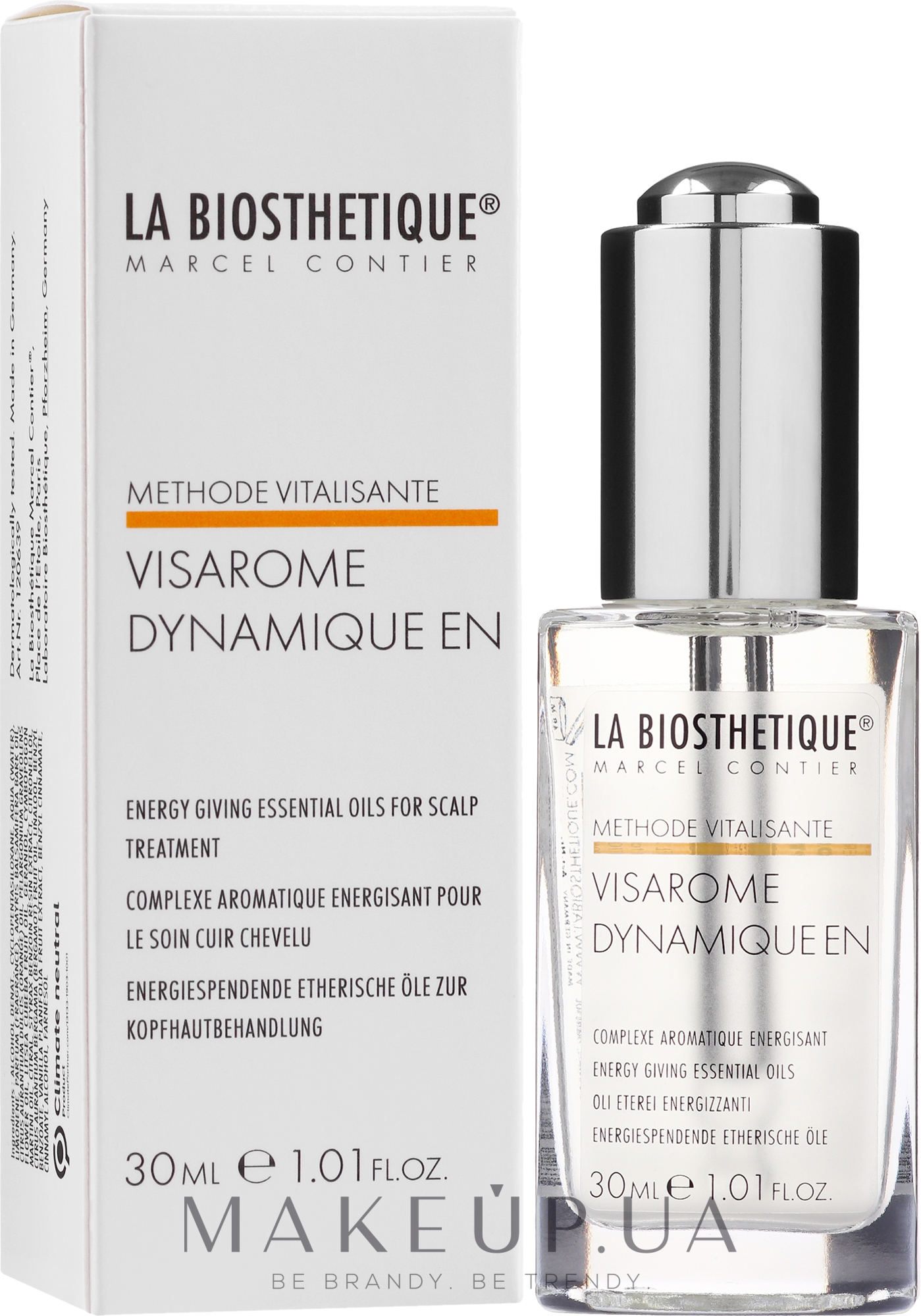 Аромакомплекс для сухой кожи головы - La Biosthetique Methode Vitalisante Visarome Dynamique EN — фото 30ml