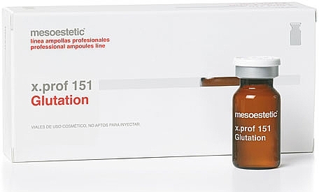 Препарат для мезотерапії - Mesoestetic X.prof 151 Glutathione — фото N1