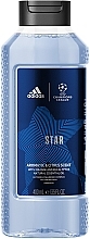 Гель для душа - Adidas Champions League Star Aromatic & Citrus Scent Natural Essential Oil Shower Gel — фото N1