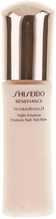 Антивозрастная увлажняющая ночная эмульсия - Shiseido Benefiance WrinkleResist24 Night Emulsion 