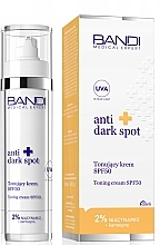 Тонувальний крем для обличчя - Bandi Medical Expert Anti Dark Spot Toning Cream SPF50 — фото N2