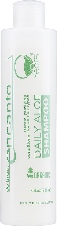 Щоденний органічний шампунь з алое - Encanto Daily Aloe Shampoo Organic — фото N1