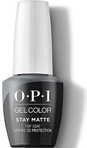 УЦЕНКА Матовое топовое покрытие для ногтей - OPI. Gel Color Stay Matte Top Coat * — фото N1