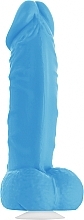 Мыло пикантной формы с присоской, синее - Pure Bliss Mini Blue — фото N1