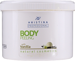 Парфумерія, косметика Скраб для тіла "Ваніль" - Hristina Professional Vanilla Body Peeling