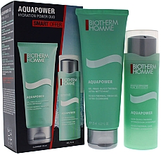 Духи, Парфюмерия, косметика Набор - Biotherm Aquapower Hydration Power Duo (f/gel/75ml + sh/gel/125ml)