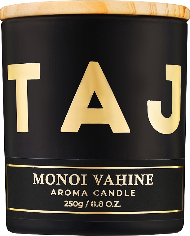 Ароматическая свеча "Monoi Vahine" - Taj Max Aroma Candle — фото N1