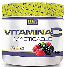 Парфумерія, косметика Харчова добавка "Вітамін C" - MM Supplements Vitamin C Masticable Forest Fruit