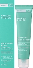 Сонцезахисний крем для обличчя - Paula's Choice Barrier Protect Mineral Sunscreen SPF30 — фото N1