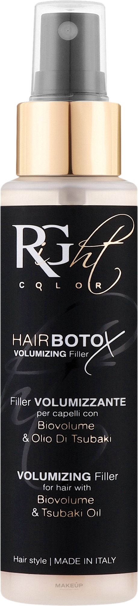 Крем-спрей ботокс-филлер для придания объема - Right Color Hair Botox Volumizing Filler — фото 100ml