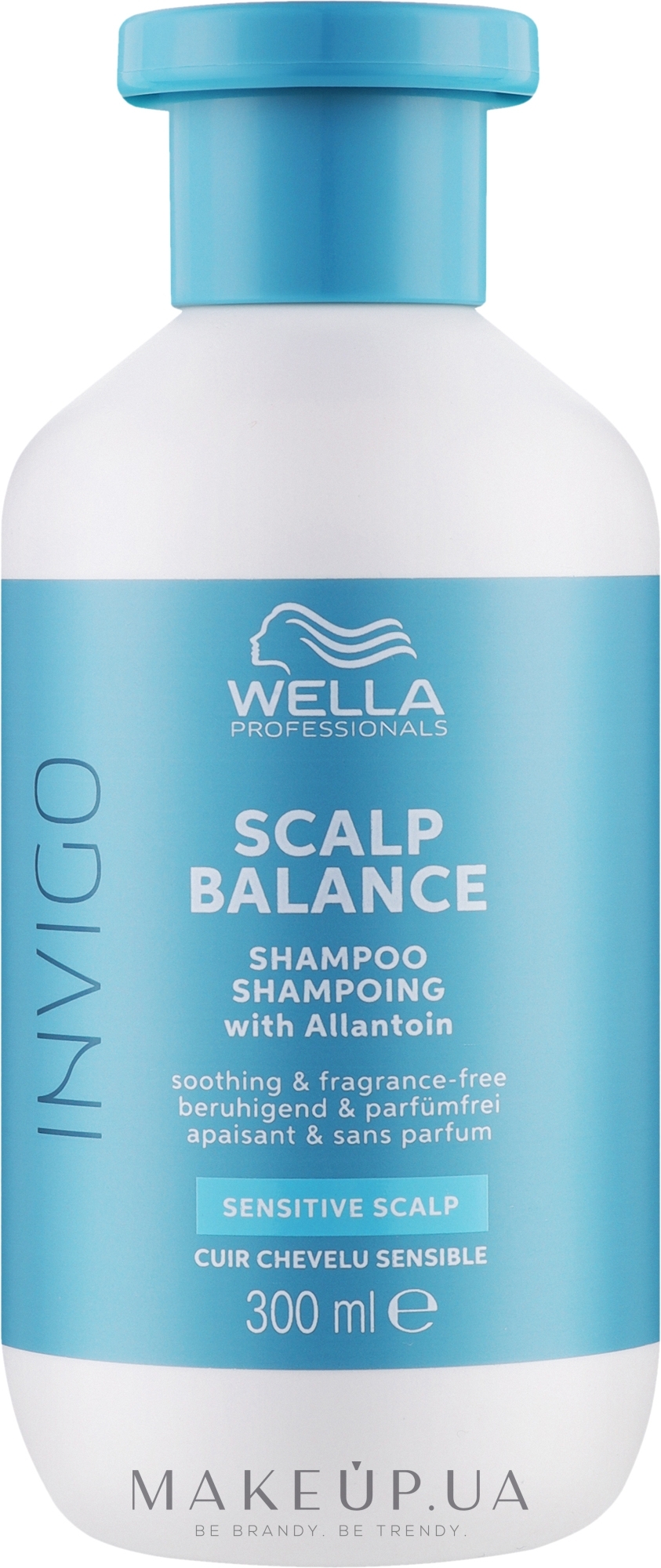 Шампунь для чувствительной кожи головы - Wella Professionals Invigo Balance Senso Calm Sensitive Shampoo — фото 300ml