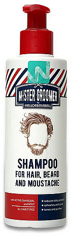 Шампунь для волосся, бороди та вусів - Mr. Grumpy Shampoo — фото N1