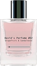 Духи, Парфюмерия, косметика David's Perfume #02 Grapefruit & Sandalwood - Парфюмированная вода