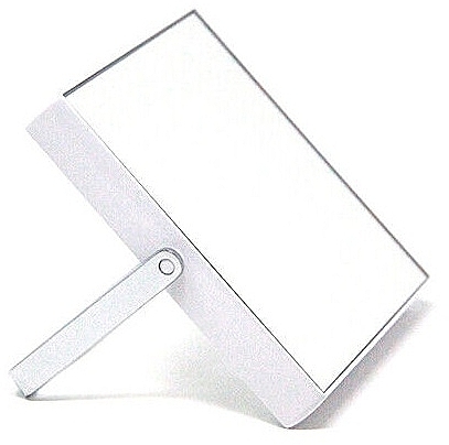 Зеркало настольное, белое, 15x15 см, х7 - Acca Kappa — фото N1