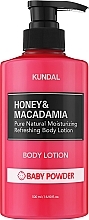 Духи, Парфюмерия, косметика Лосьон для тела - Kundal Honey & Macadamia Body Lotion Baby Powder