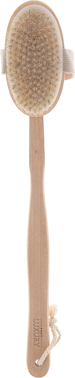 Щітка для душу з дерев'яною ручкою - Beauty LUXURY — фото N1