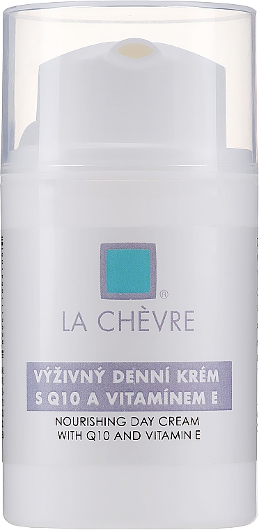 Живильний денний крем для обличчя - La Chevre Épiderme Nourishing Day Cream With Q10 And Vitamin E — фото N1