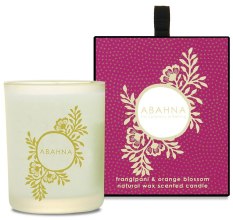 Парфумерія, косметика Ароматична свічка - Abahna Frangipani & Orange Blossom Candle