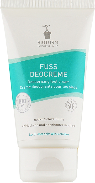 Крем для ніг дезодорувальний - Bioturm Deodorant Cream for Feet Nr.80 — фото N1