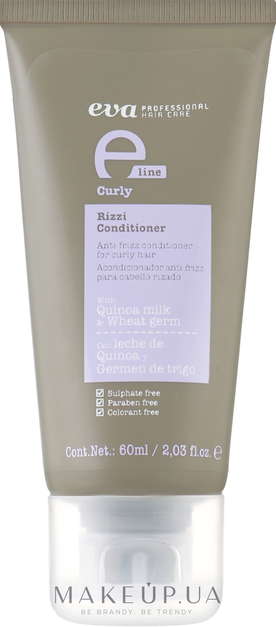 Кондиціонер для розгладжування - Eva Professional RIZZI Conditioner e-line (міні) — фото 60ml