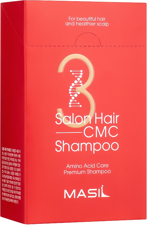 Шампунь з амінокислотами - Masil 3 Salon Hair CMC Shampoo (пробник) — фото N3