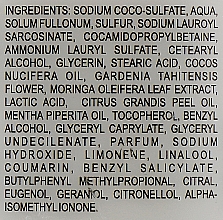 Крем-шампунь із зеленою глиною, біосіркою й олією моринги - Alan Jey Green Natural Cream-Shampoo — фото N4