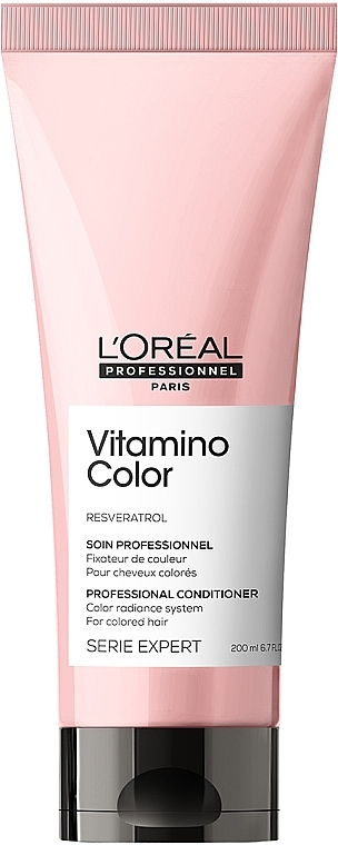 УЦЕНКА Кондиционер для защиты цвета волос - L'Oreal Professionnel Serie Expert Vitamino Color Resveratrol Conditioner * — фото N1