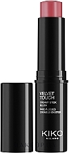 Сияющие румяна - Kiko Milano Velvet Touch Creamy Stick Blush (тестер без коробки) — фото N1