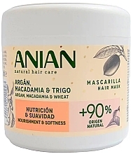 Маска для волос - Anian Natural Nourishment & Softness Hair Mask — фото N2