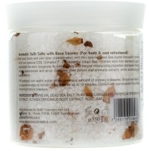 Ароматична сіль для ванни з пелюстками троянди - Canaan Minerals & Herbs Aromatic Bath Salts With Rose Leaves — фото N2