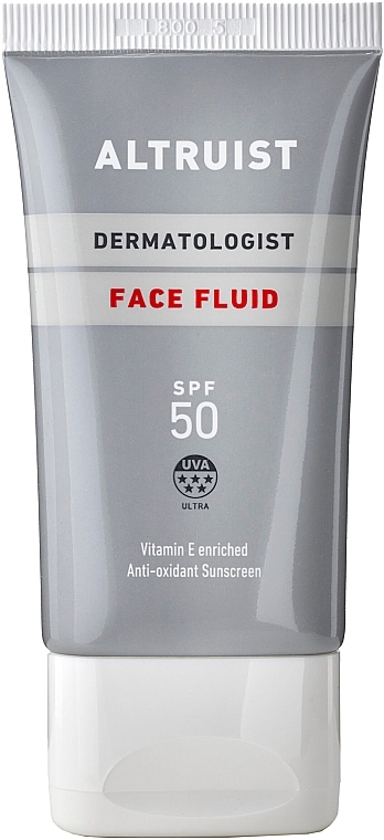 Сонцезахисний флюїд для обличчя - Altruist Sunscreen Fluid SPF50 — фото N1