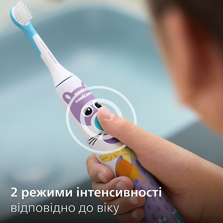 Электрическая звуковая зубная щетка для детей - Philips Sonicare For Kids Design A Pet Edition HX3601/01 — фото N6