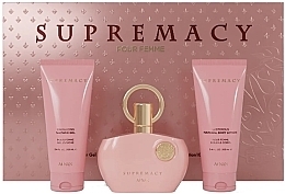 Afnan Perfumes Supremacy Pink - Набір (edp/100ml + b/lot/100ml + sh/gel/100ml) — фото N1