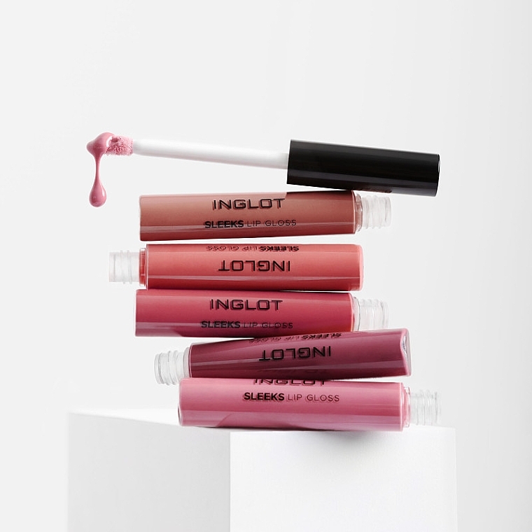 Блиск для губ - Inglot Sleeks Lip Gloss Cream — фото N3