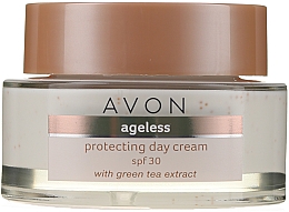 Дневной защитный крем для лица с экстрактом зеленого чая - Avon Ageless Protacting Day Cream SPF 30 — фото N2