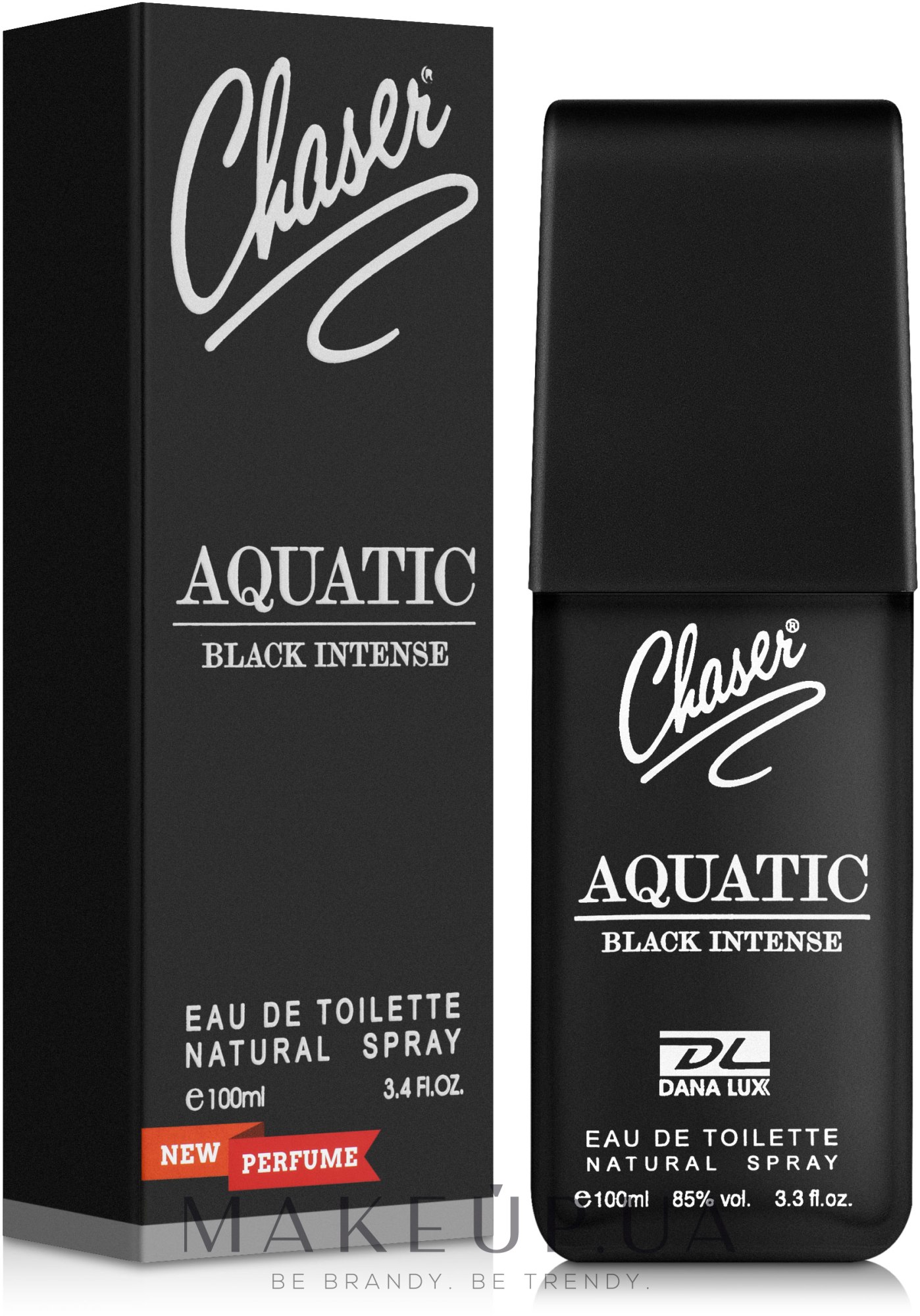 Chaser Aquatic Black Intense - Туалетна вода — фото 100ml