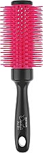 Гребінець масажний для сушки волосся фном, круглий, рожевий - Beter Deslia Hair Flow — фото N1