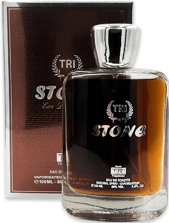 Tri Fragrances Stone - Туалетная вода (тестер с крышечкой) — фото N1